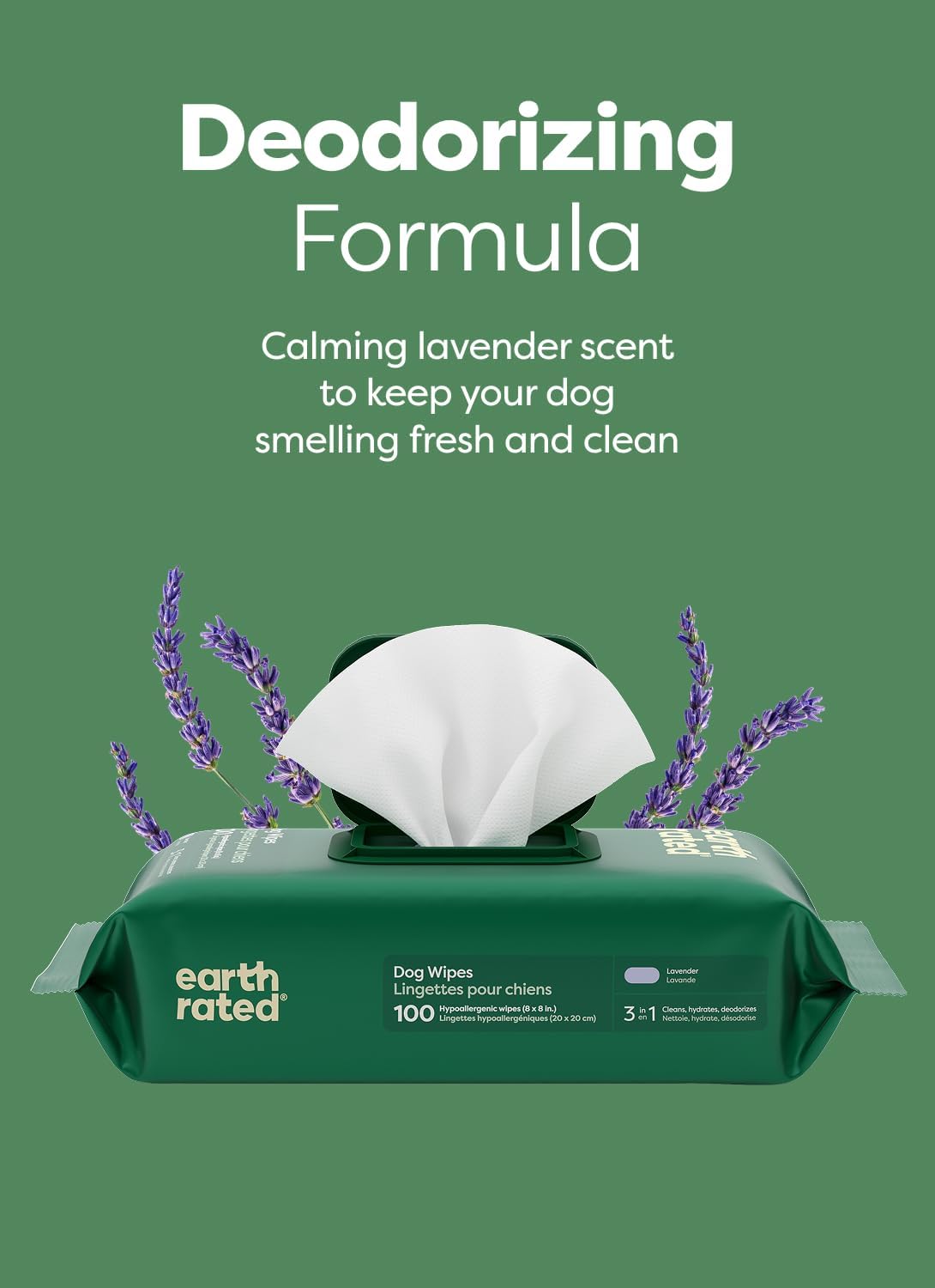 1768780930_67_Earth-Rated-Lavender-Dog-Wipes-Hypoallergenic Earth Rated Lavender Dog Wipes, Hypoallergenic
