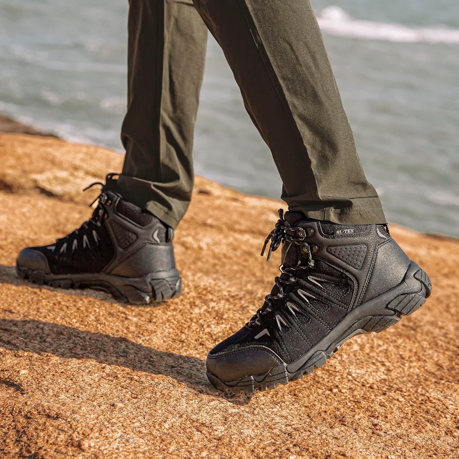 1768788293_873_SHULOOK-Mens-Waterproof-Lightweight-Hiking-Boots SHULOOK Men's Waterproof Lightweight Hiking Boots