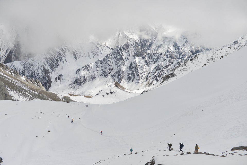 alpine trekking