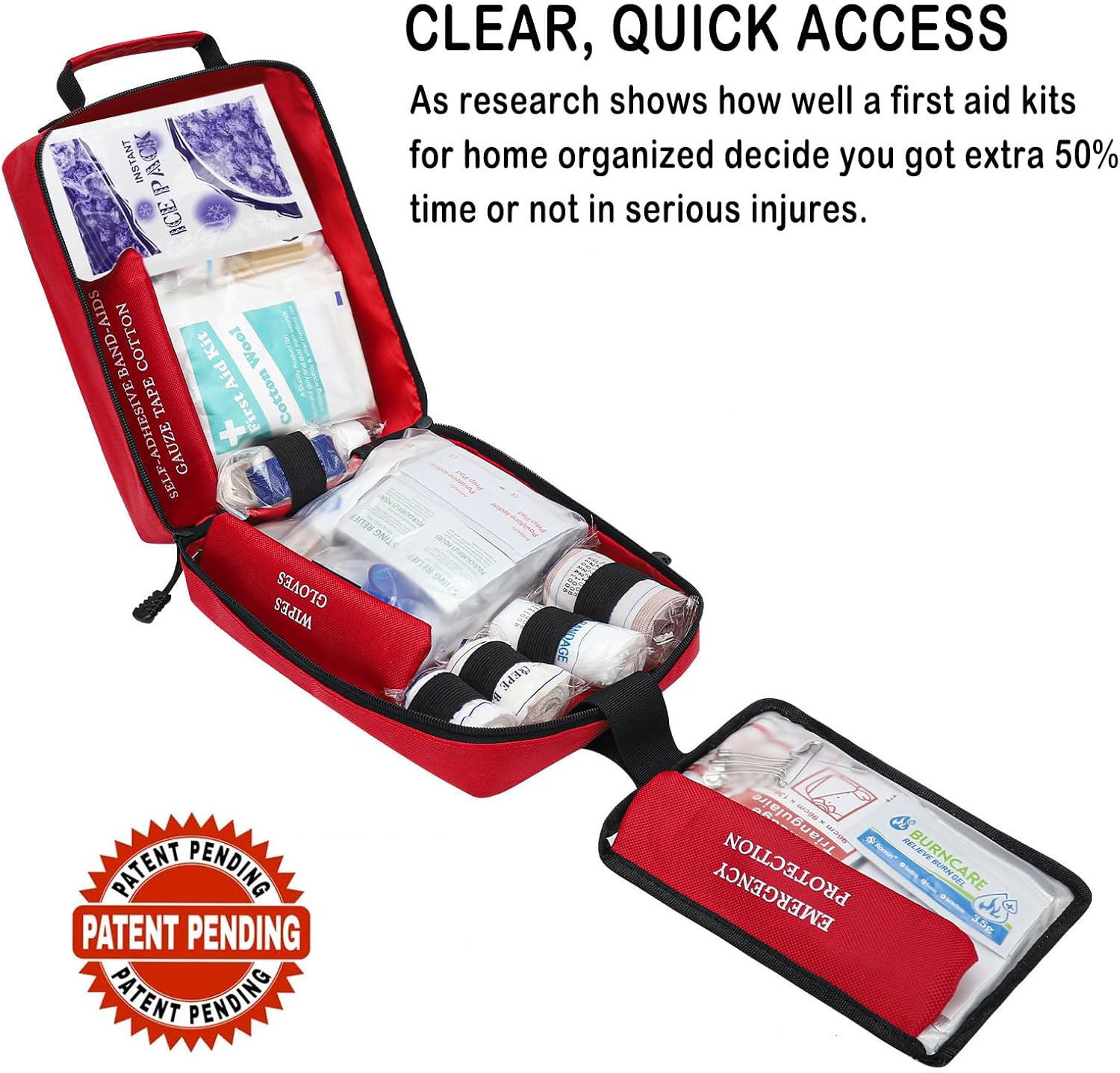 1776633027_556_VRIEXSD-Large-400-Piece-First-Aid-Kit-Red VRIEXSD Large 400-Piece First Aid Kit, Red