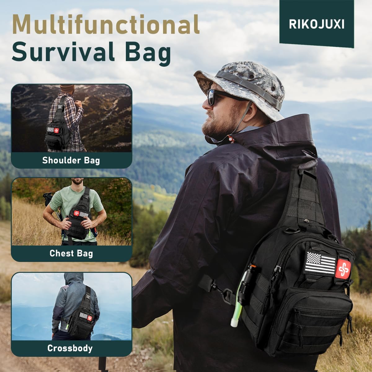 1776636687_422_262-Piece-Survival-Kit-with-First-Aid-Tools 262-Piece Survival Kit with First Aid & Tools