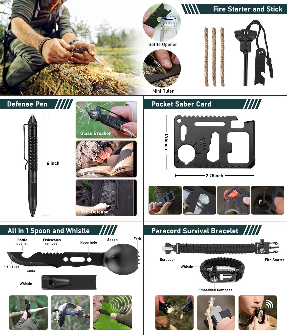 1776636687_856_262-Piece-Survival-Kit-with-First-Aid-Tools 262-Piece Survival Kit with First Aid & Tools