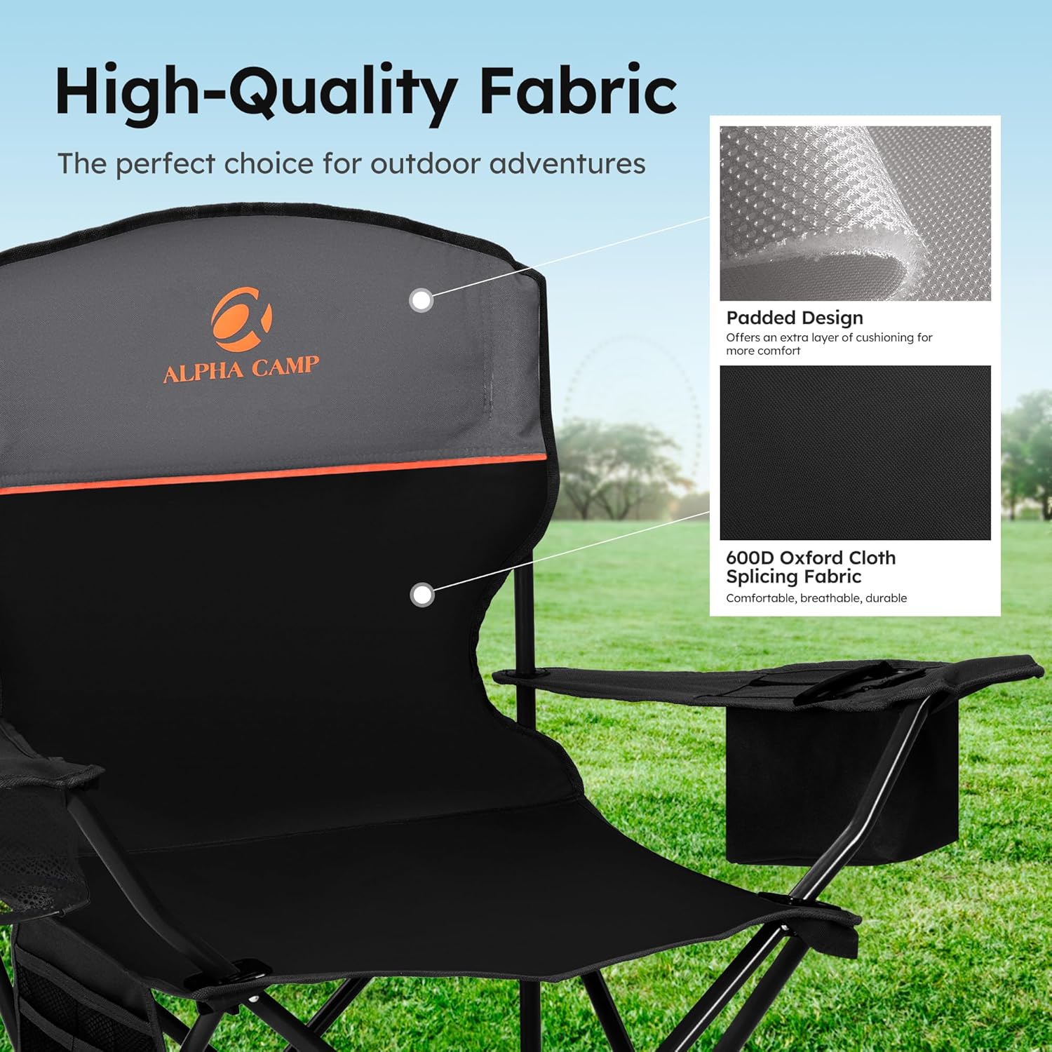 1776640432_704_ALPHA-CAMP-Heavy-Duty-Camping-Chairs-2-Pack ALPHA CAMP Heavy Duty Camping Chairs, 2-Pack