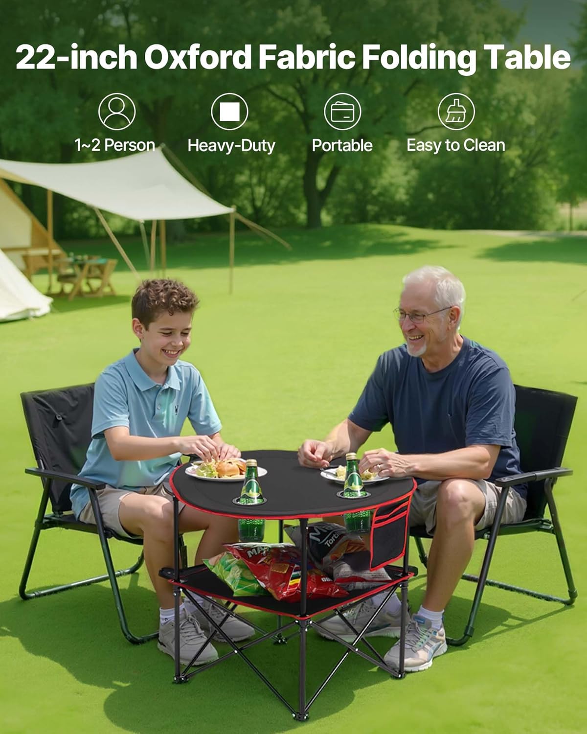 1776644225_417_VEVOR-Portable-Folding-Camping-Table-Black VEVOR Portable Folding Camping Table, Black