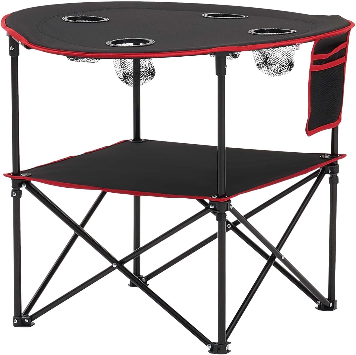 1776644226_591_VEVOR-Portable-Folding-Camping-Table-Black VEVOR Portable Folding Camping Table, Black
