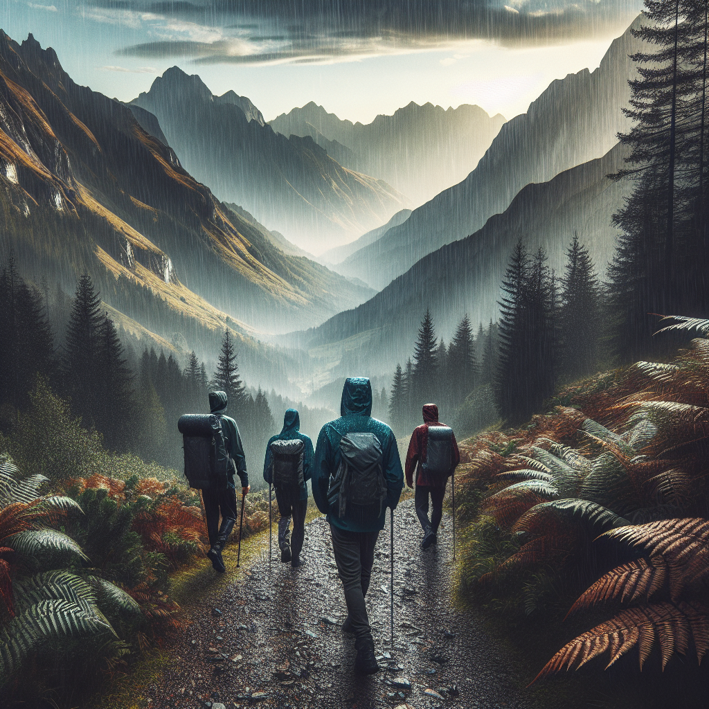 rain jackets hiking