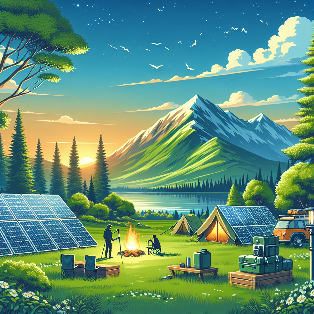 solar chargers camping