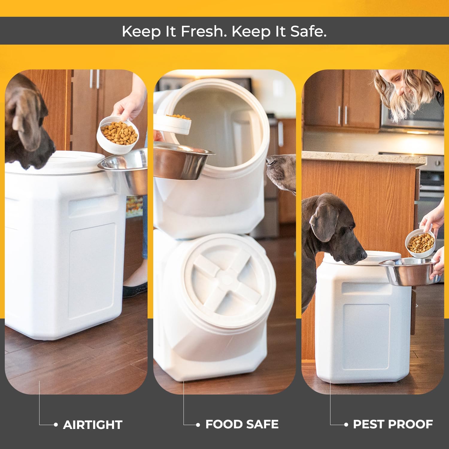 1789184750_490_Vittles-Vault-Pet-Food-Container-with-Scoop Vittles Vault Pet Food Container with Scoop