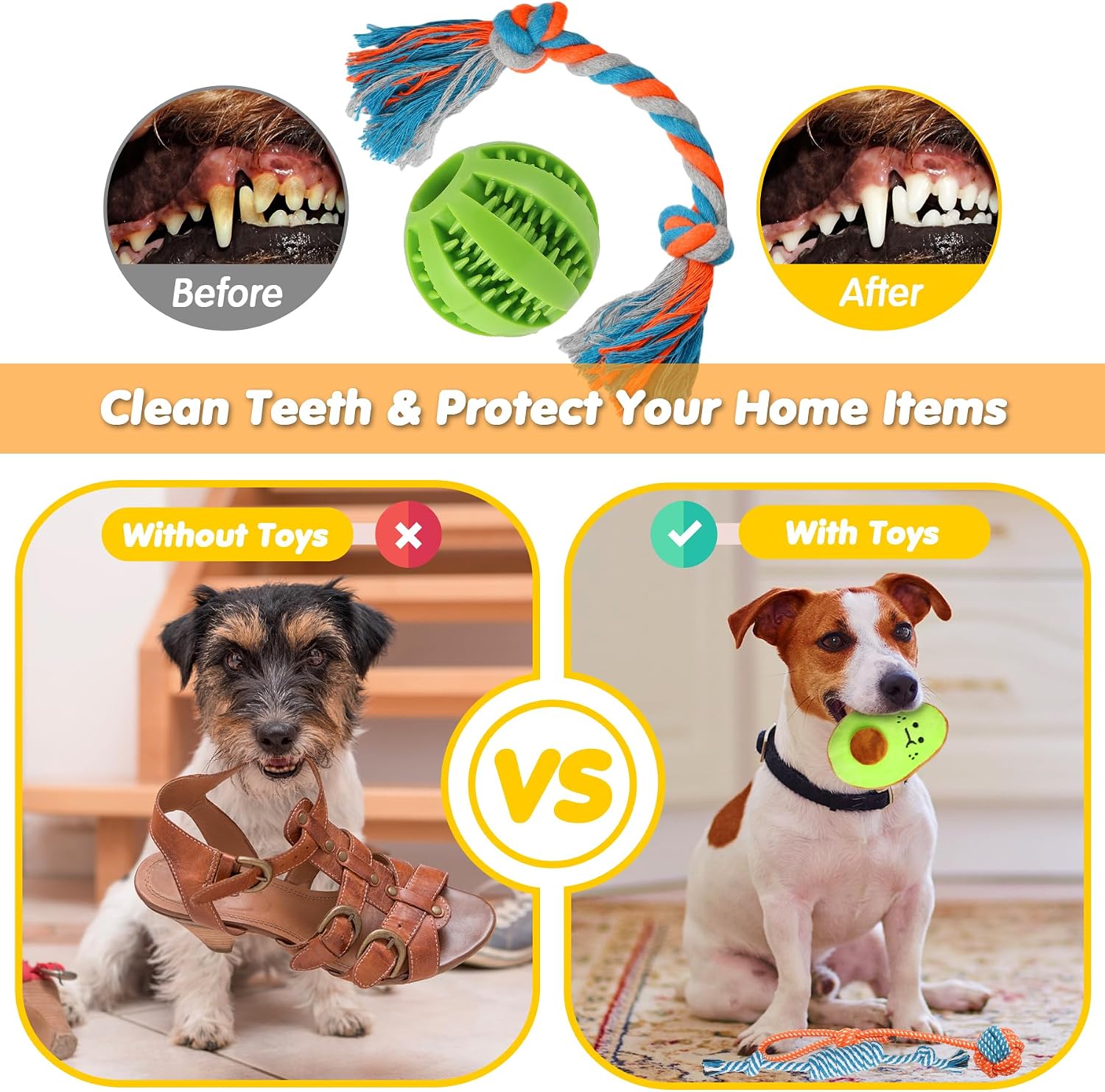 1789271387_30_Zeaxuie-25-Pack-Luxury-Puppy-Teething-Toys Zeaxuie 25-Pack Luxury Puppy Teething Toys