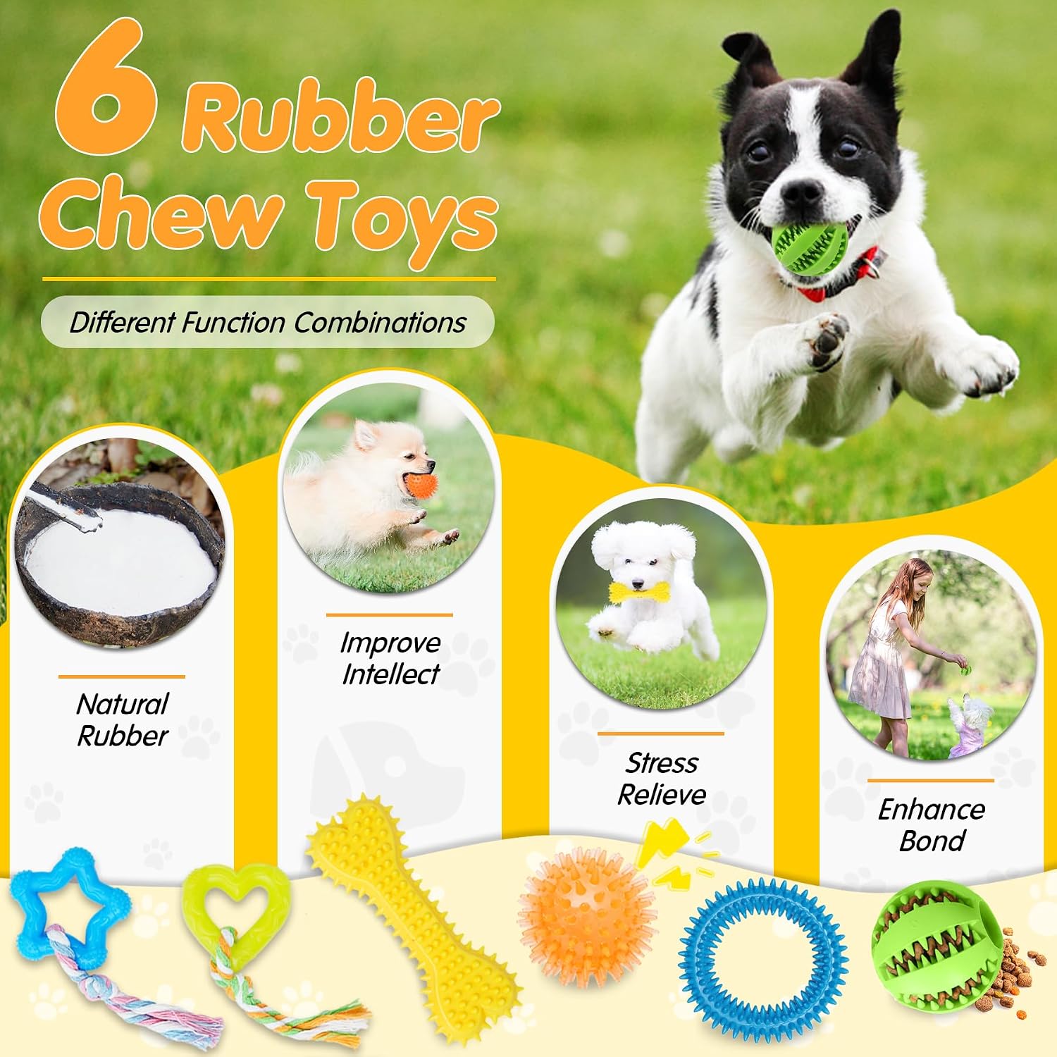 1789271387_457_Zeaxuie-25-Pack-Luxury-Puppy-Teething-Toys Zeaxuie 25-Pack Luxury Puppy Teething Toys