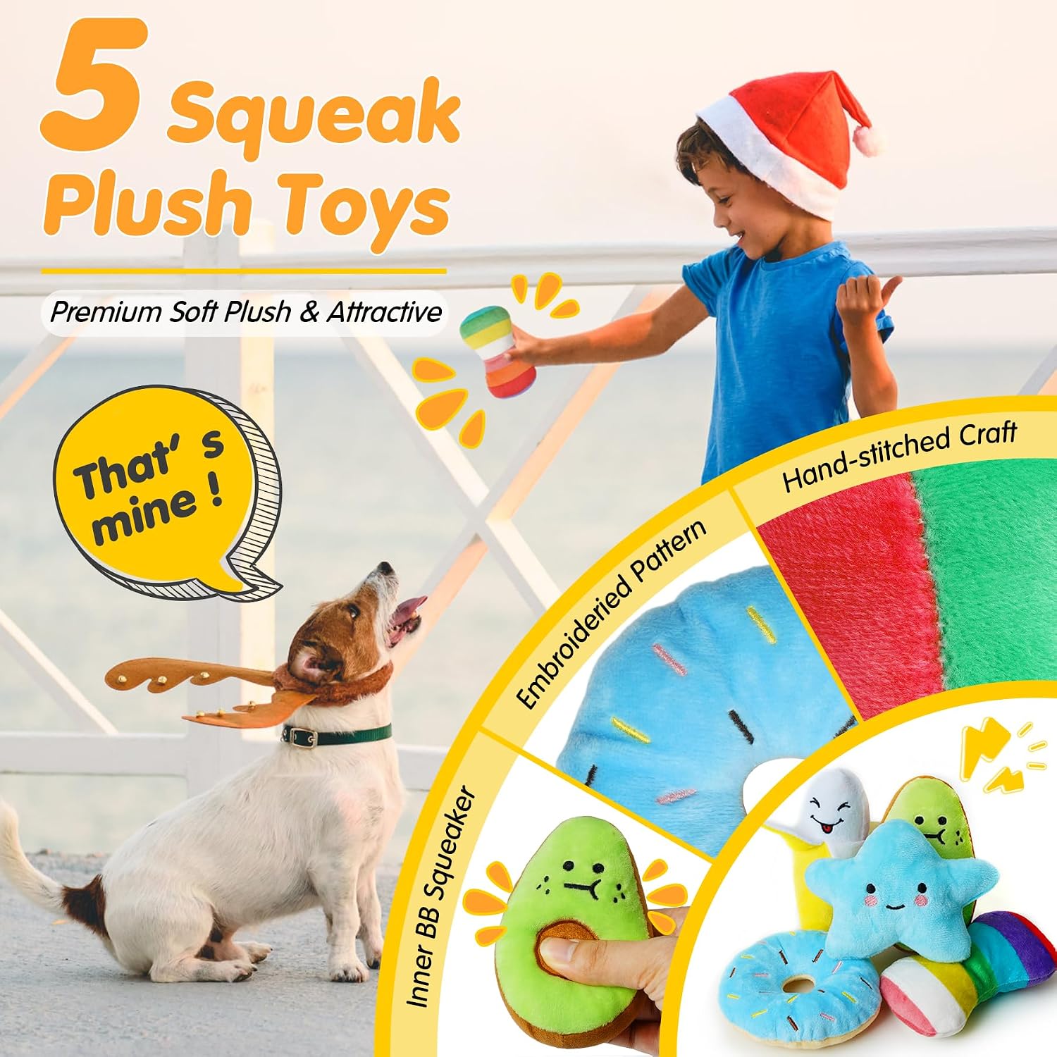 1789271387_868_Zeaxuie-25-Pack-Luxury-Puppy-Teething-Toys Zeaxuie 25-Pack Luxury Puppy Teething Toys