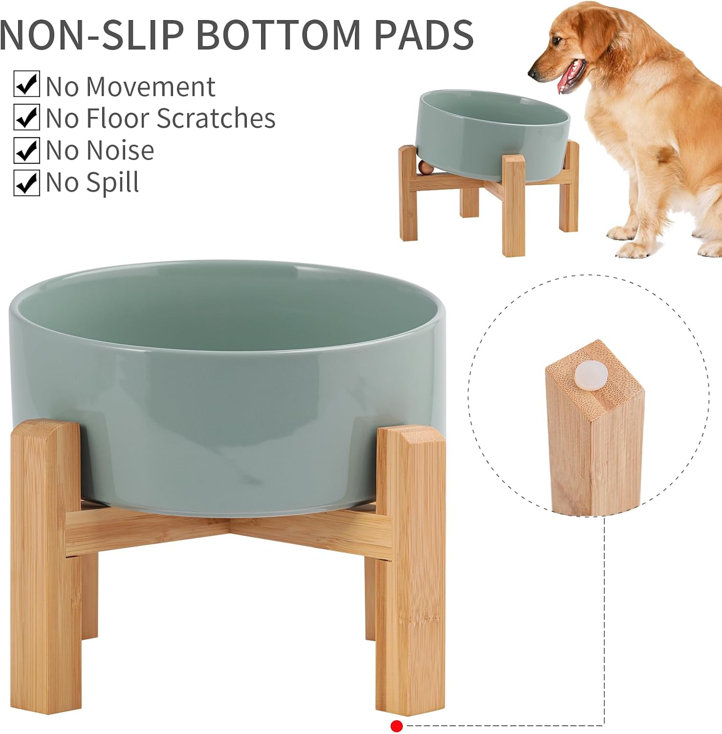 1790053067_937_Anti-Slip-Tilted-Ceramic-Dog-Bowl-with-Stand Anti-Slip Tilted Ceramic Dog Bowl with Stand