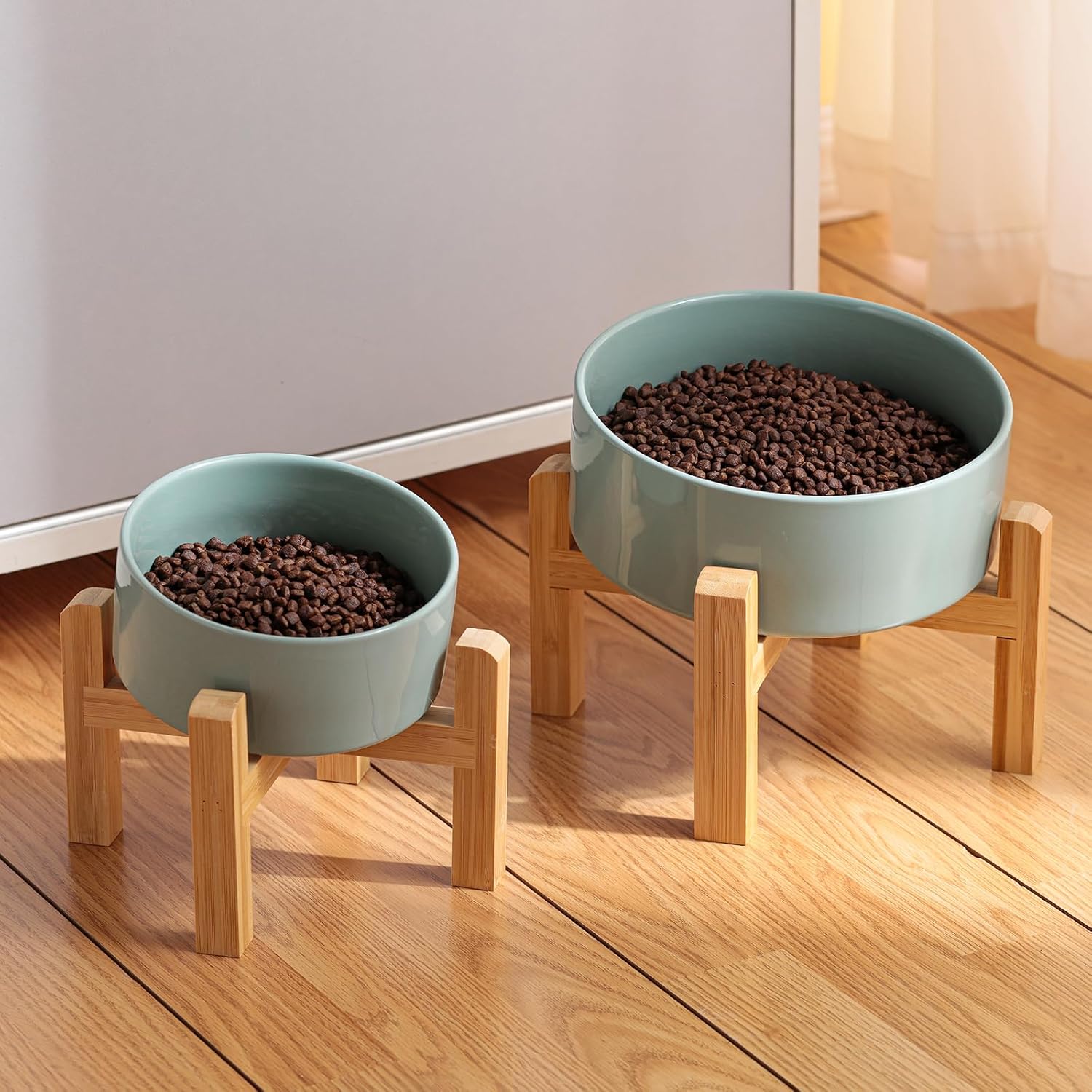 1790053068_445_Anti-Slip-Tilted-Ceramic-Dog-Bowl-with-Stand Anti-Slip Tilted Ceramic Dog Bowl with Stand