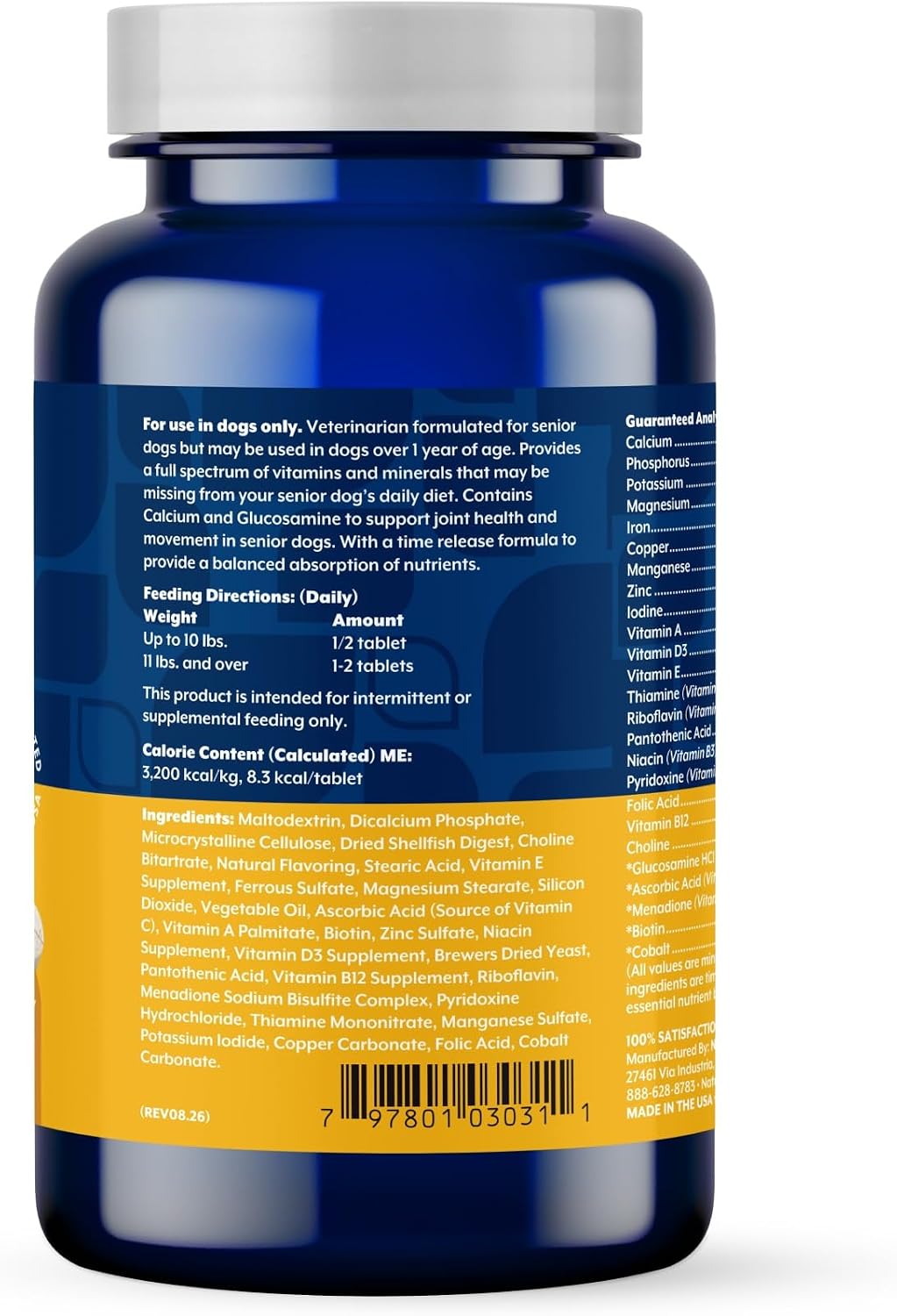 1790399506_64_NaturVet-Senior-Dog-Vitamin-Supplements-180-Ct NaturVet Senior Dog Vitamin Supplements, 180 Ct